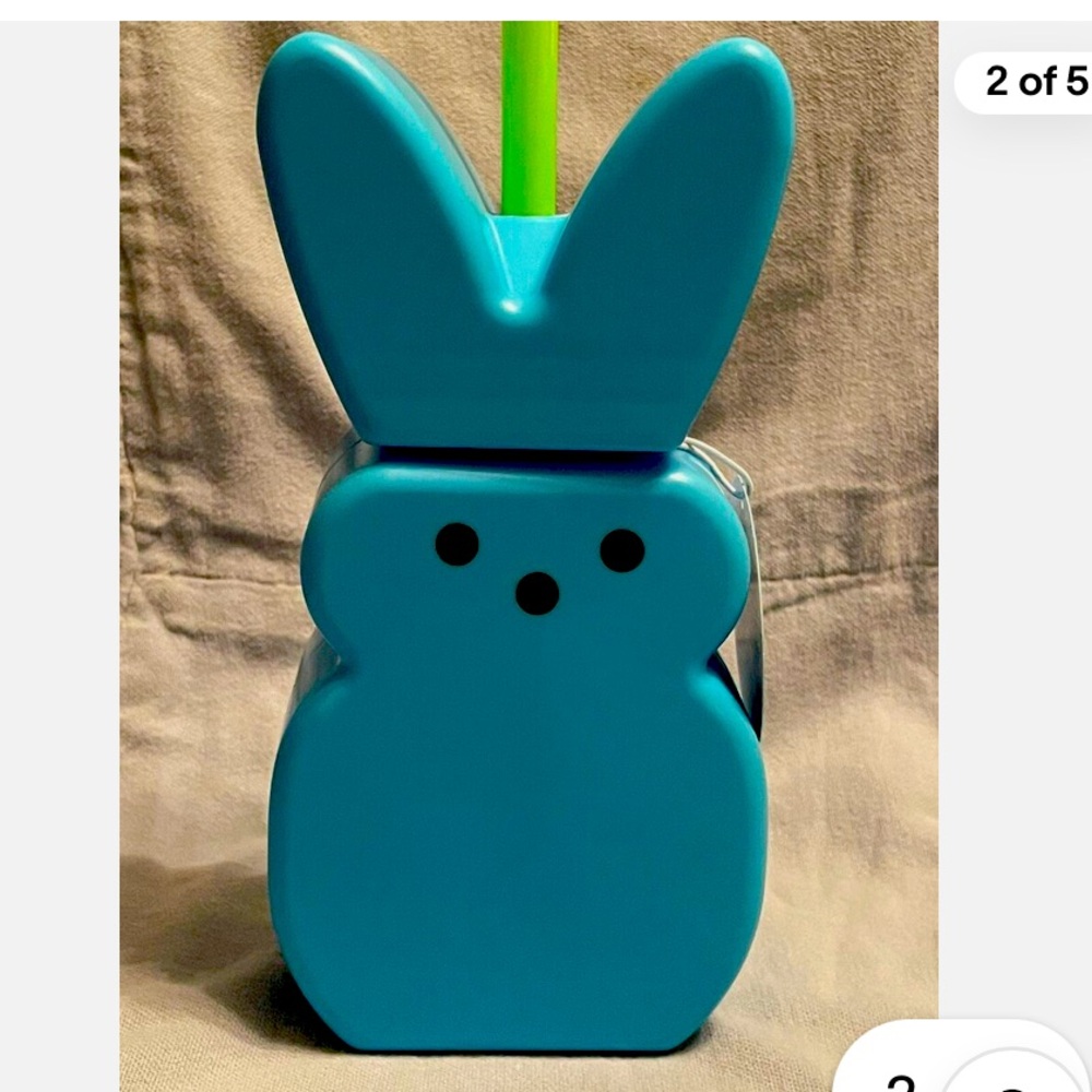 Peeps Blue Bunny Sculpted Tumbler